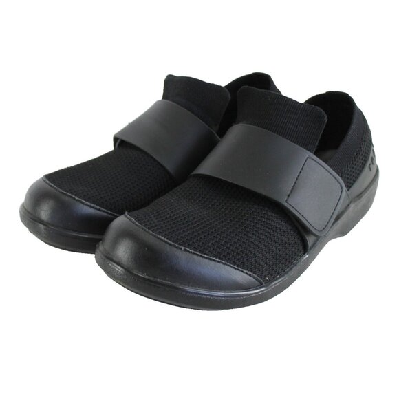 Alegria Traq Qwik Black Out Shoes Womens Size 38 US 8 Mesh Comfort QWI-5002 - Picture 1 of 10